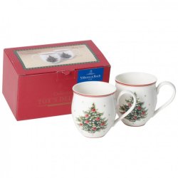 Cadouri Ocazii Speciale Set cani Villeroy & Boch Toy's Delight X-mas tree, 2 piese
