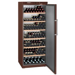Aparate frigorifice Vitrina de vinuri Liebherr GrandCru WKt 6451, 614 litri, 312 sticle, 1 zona de temperatura, clasa F, Terra