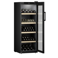 Racitoare vinuri Vitrina de vinuri Liebherr Wine WPbl 5001, 196 sticle, clasa F, Negru