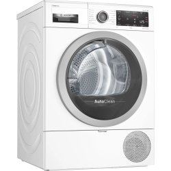 Electrocasnice mari Uscator de rufe Bosch WTX87KH1BY Serie 8, 9kg, Home Connect, Clasa A++, alb