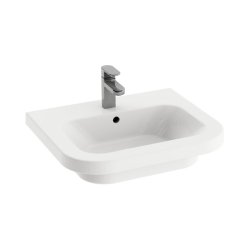Lavoare baie Lavoar ceramic Ravak Concept Chrome 55x47cm, montare pe mobilier, alb