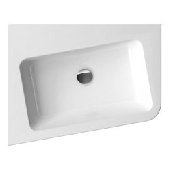 Obiecte sanitare Lavoar asimetric Ravak Concept 10° 55x48.5cm, stanga, alb
