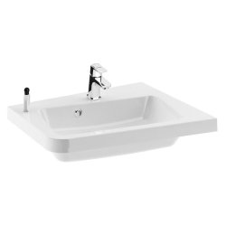 Obiecte sanitare Lavoar asimetric Ravak Concept 10° 65x53.5cm, dreapta, alb
