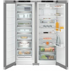 Aparate frigorifice Combina frigorifica Side-by-Side Liebherr Plus XRFsf 5220 NoFrost, 676 litri, clasa E, design inox