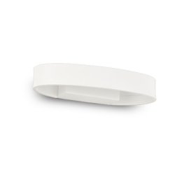Aplice de perete & Plafoniere Aplica Ideal Lux Zed AP1 Oval, LED 1x5W, 22x9.5x3.5cm, alb