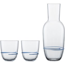 Pahare & Cupe Set carafa si 2 pahare Zwiesel Glas Aura, cristal Tritan, albastru