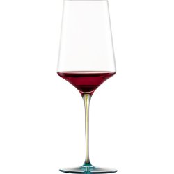 Pahar vin rosu Zwiesel Glas Ink, handmade, cristal Tritan, 638ml, verde