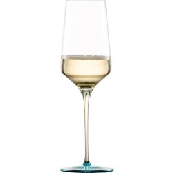 Pahare de sampanie Pahar vin spumant Zwiesel Glas Ink, handmade, cristal Tritan, 400ml verde