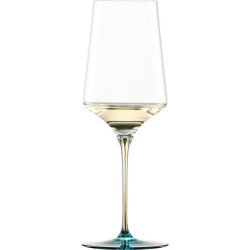 Pahar vin alb Zwiesel Glas Ink, handmade, cristal Tritan, 407ml, verde
