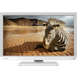 Televizor LED Toshiba 22L1334G 22" FullHD, Slim Edge, DVB-T/DVB-C, white