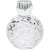 Lampa catalitica Berger Les Editions d'art Crystal Globe Clear