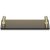 Tava Decor Walther Club TAB, 33x17cm, maro inchis-auriu mat 24k