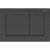 Clapeta actionare Geberit Omega30 negru - detalii negru mat
