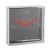Ceas Kartell Tic&Tac design Philippe Starck & Eugeni Quitllet, 30x30cm, crom metalizat
