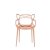 Set 2 scaune Kartell Masters design Philippe Starck & Eugeni Quitllet, cupru metalizat