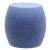 Taburet Kartell Roy design Alessandro Mendini, h43cm, d45cm, albastru