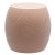 Taburet Kartell Roy design Alessandro Mendini, h43cm, d45cm, roz pudra