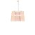 Suspensie Kartell Ge' design Ferruccio Laviani, E27 max 70W, h37cm, roz transparent