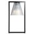 Veioza Kartell Light Air design Eugeni Quitllet, 32x17x14cm, negru transparent
