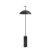 Lampadar Kartell Geen-A design Ferruccio Laviani, LED 3x5W, h132cm, negru