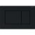 Clapeta actionare Geberit Sigma30 negru lucios, detalii negru mat
