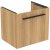 Dulap baza suspendat Ideal Standard i.life S cu un sertar, 50cm, stejar natural