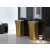 Lavoar free-standing Besco Assos Glam 40x50x85cm, compozit mineral, Gold