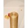 Lumanare La Francaise Colorama de Fetes  Cylindre, d 8cm, h 25cm, 40 ore, auriu