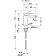 Baterie lavoar Duravit Tulum by Starck S, 140mm, fara ventil, crom