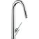 Baterie bucatarie Hansgrohe Axor Starck 270 cu dus extractibil, crom