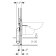 Rezervor incastrat Geberit Duofix Sigma de 8 cm grosime cu cadru si actionare frontala, H112 cm