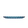 Platou Kartell Jelly design Patricia Urquiola, 45cm, albastru transparent
