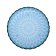 Platou Kartell Jelly design Patricia Urquiola, 45cm, albastru transparent