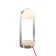 Veioza SLV Brenda, LED 11W, h40cm, incarcare wireless, USB, argintiu-alb