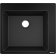 Chiuveta bucatarie Hansgrohe S510-F450 SilicaTec 450, cu 1 cuva, 51x56x19cm, graphite black