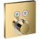 Baterie cada - dus termostatata Hansgrohe ShowerSelect cu montaj incastrat, necesita corp ingropat, gold optic lustruit