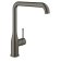 Baterie bucatarie Grohe Essence pipa L, brushed hard graphite