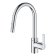 Baterie bucatarie Grohe Get cu dus extractibil dual spray, pipa C, crom