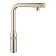 Baterie bucatarie Grohe Essence SmartControl cu dus extractibil, pipa L, polished nickel