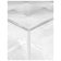 Etajera modulara Kartell Optic design Patrick Jouin, 40x40x41cm, transparent