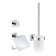 Set accesorii Grohe Start Cube 3-in-1, crom