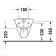 Set vas WC suspendat Duravit D-Code 54.5x35.5cm si capac inchidere lenta