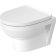Set vas WC suspendat Duravit DuraStyle Basic Rimless Compact si capac cu inchidere lenta