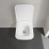 Set vas WC suspendat Villeroy & Boch Venticello CeramicPlus DirectFlush cu capac slim inchidere lenta, alb Alpin