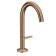 Baterie lavoar Hansgrohe Axor One Select 170, ventil push-open, red gold periat