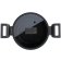 Oala cu capac Sambonet Titan Pro Double 28cm, 7.6 litri, inductie, negru