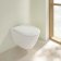 Set vas WC suspendat Villeroy & Boch Subway 2.0 DirectFlush CeramicPlus cu capac slim cu inchidere lenta, alb Alpin