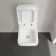 Set vas WC suspendat Villeroy & Boch Arhitectura DirectFlush CeramicPlus si AntiBac, cu capac inchidere lenta, alb Alpin