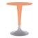Masa Kartell Dr. NA design Philippe Starck, d60cm, h73cm, portocaliu