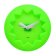 Ceas Kartell Crystal Palace design Alessandro Mendini, 19cm, verde menta